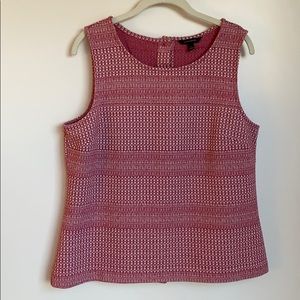 Banana Republic Woven Sleeveless Top (Red)